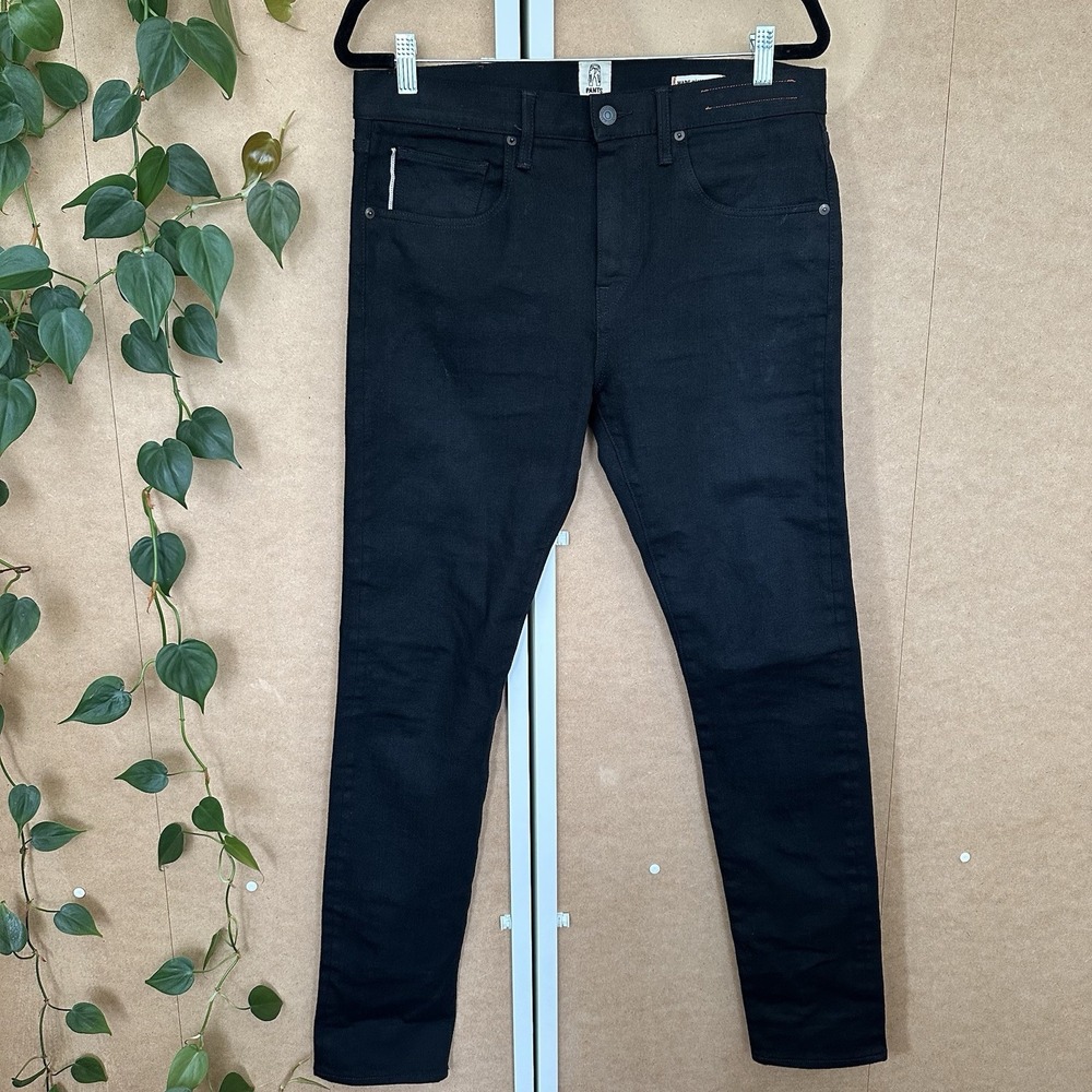Men's Slim Black Jeans